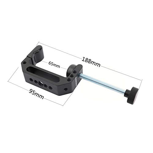 Image of CAMVATE Extended Size C Clamp with 1 /4 inch & 3 /8 inch Mounting Points