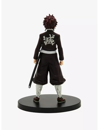 Image of Awestuffs Action Figure Limited Edition for Car Dashboard, Decoration, Cake, Office Desk & Study Table (Tanji Black Suit D Slayer)
