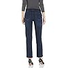 Democracy Women's Ab Solution Straight Leg Jean, Indigo, 4