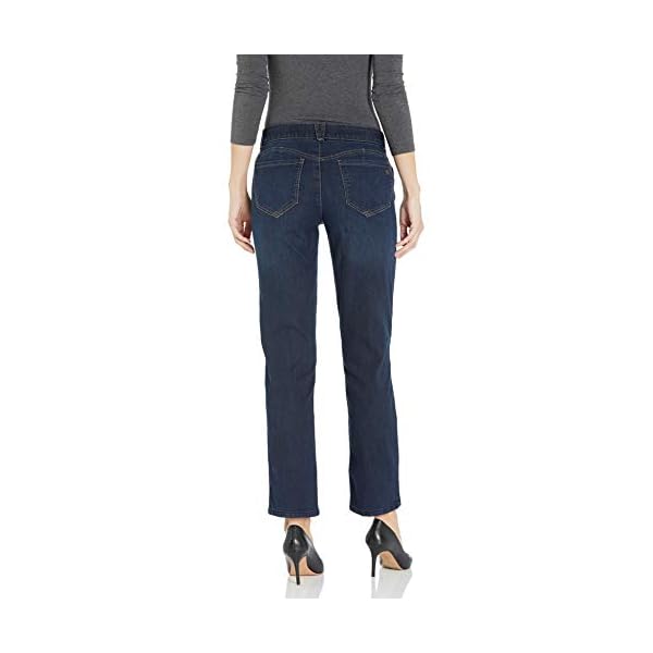 Democracy Women's Ab Solution Straight Leg Jean, Indigo, 4