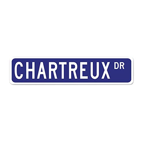 Chartreux Cat Street Signs Aluminum Metal Sign Chartreux Decor Chartreux