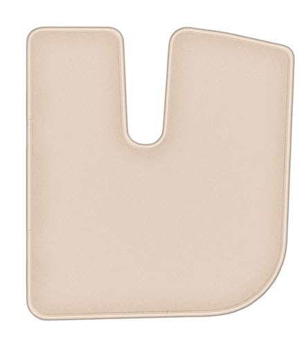 Tapis de sol Iveco Stralis sur mesure en velours beige pour camion 2003 à 2019