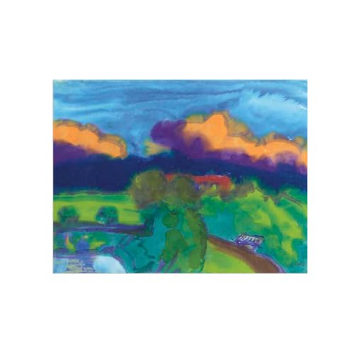Impressions sur toile landscape 105x80cm grand format sans cadre