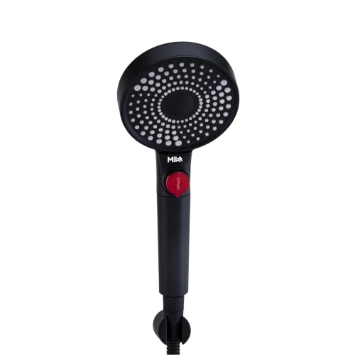 Image of Mila Flowflex 3-Function Hand Shower with Filter | Rain, Massage & High Pressure Modes | Ergonomic Design with Double Sided Water Outlet | Includes Hose (1.5m) , Bracket & Installation Kit (90*120mm)