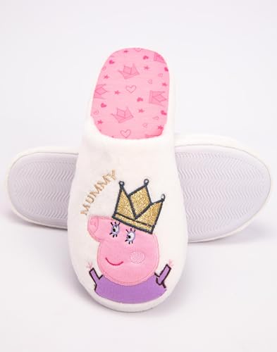 Peppa Pig Slippers Women Ladies Queen Mummy House Shoes Gift2