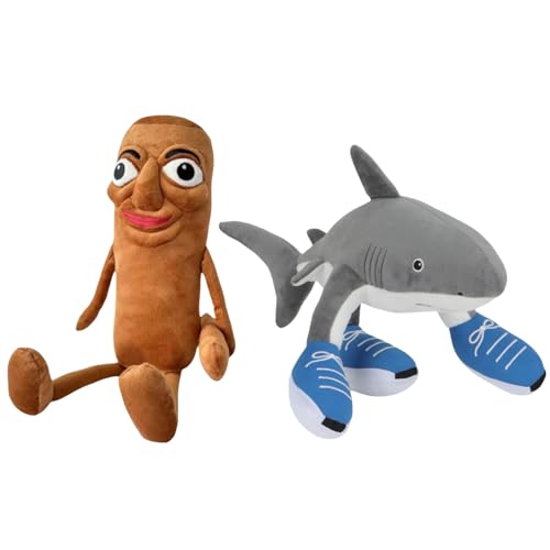 VatanFari AI-Crafted Italian Brainrot Animals Plush,12″ Brainrot Evolution Plushie - Soft, Collectible, Memetic Home Accent (2Pcs)