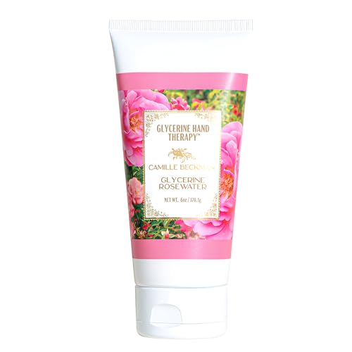 Camille Beckman Glycerine Rosewater Hand Therapy Cream, 1.35 oz