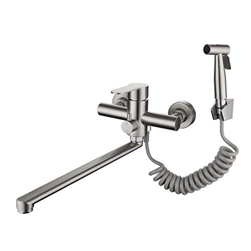 Robinet de cuisine avec booster de pulvérisation et jet multifonction