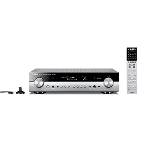 Yamaha RX-S600 Slimline AV-Receiver - Silber