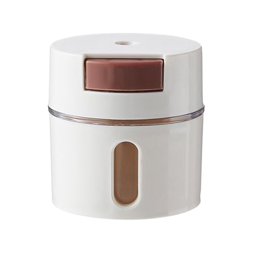 Salt Shaker - Quantitative Jars - 0.5g Metering Seasoning Dispenser, Magnetic Pepper Shaker Salt Container