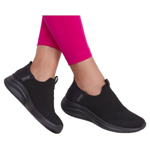 Image of Skechers Women's Hands Free Slip-Ins Ultra Flex 3.0 - Cozy Steak Sneakers