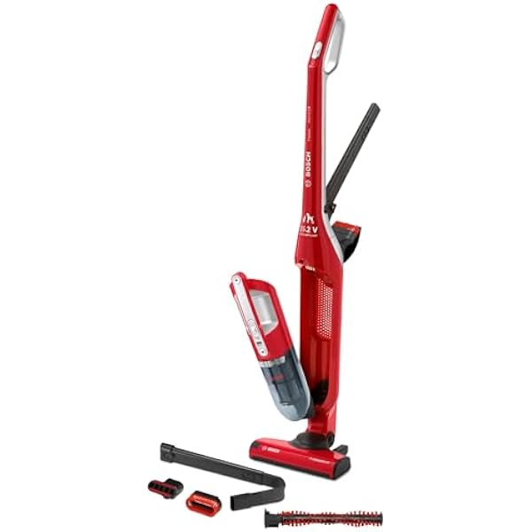 Bosch BBH3ZOO25 FleXXo Serie 4 Talla Odkurzacz Akumulatorowy 2 w 1 0.4 L Czerwony