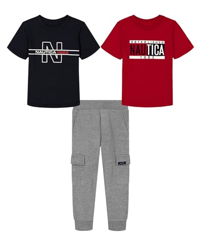 Nautica 3 PC TWO TEE PANT SET