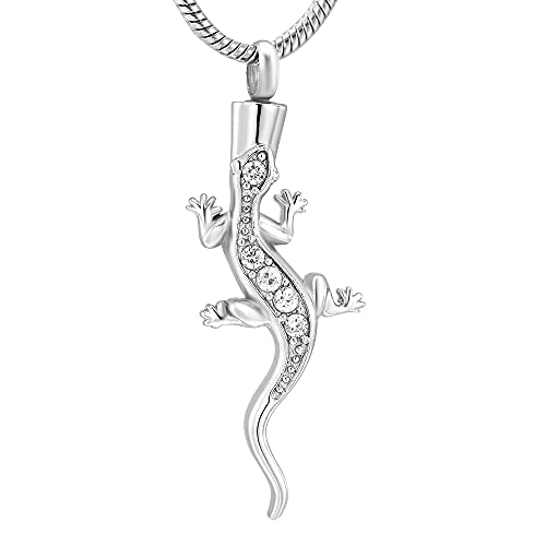 Bijoux pour cendres en acier inoxydable et cristal de haute précision