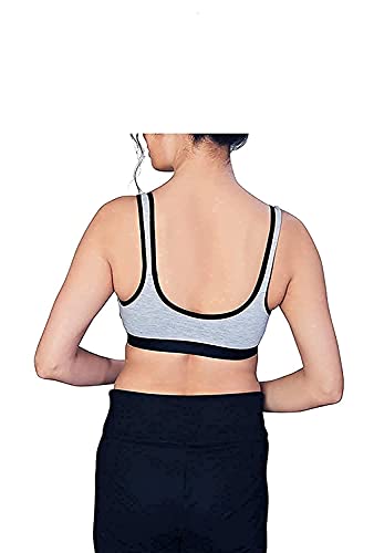 Image of STXXOR Women's Cotton Non-Padded Wire Free Sports Bra-Pack of 2