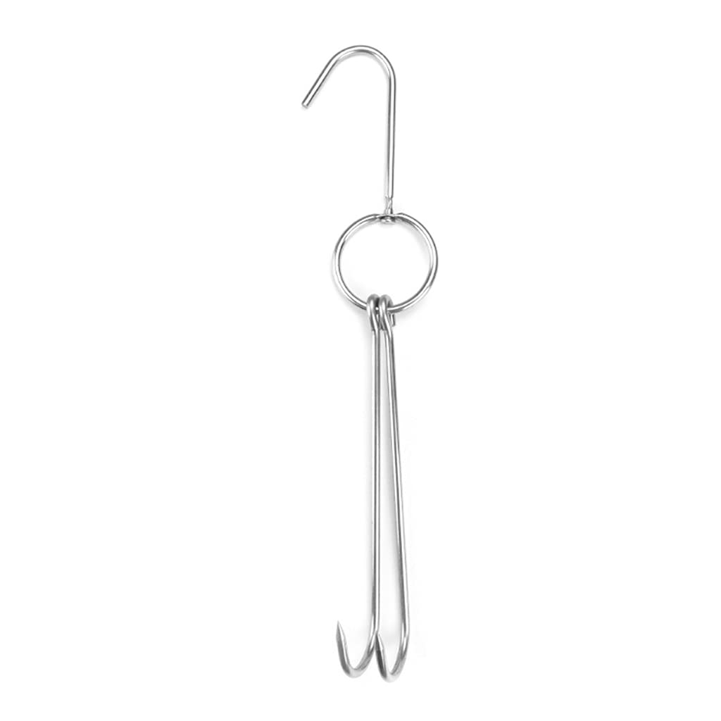 Beimus Stainless Steels Beef Meat Clasps Turkey Hook Roast Beef Hook BBQ Storage Hanger Bread BBQ Hanger