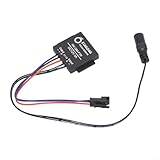 Deskbloom 5-12V Bathroom Mirror Touch Sensor Switch with Stepless Two-Color Dimming, AC/DC Power Support for Lighted Vanity Mirrors(A-B-AB-Off)