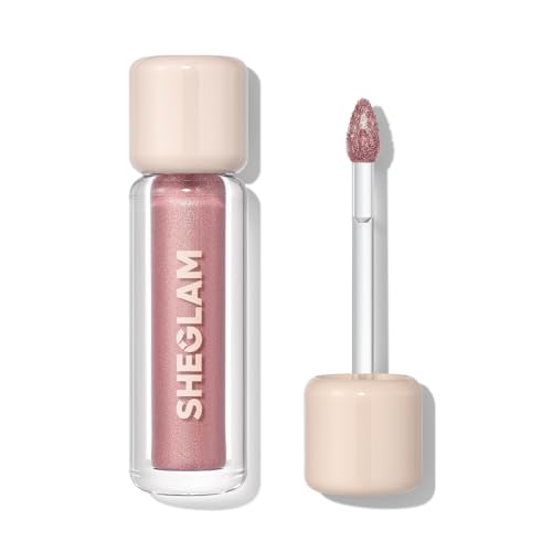 SHEGLAM Airglow Eye Tint 16 Hours Long-Lasting Liquid Eyeshadow Shimmer High-Impact Color Single Eyeshadow - Sugar High