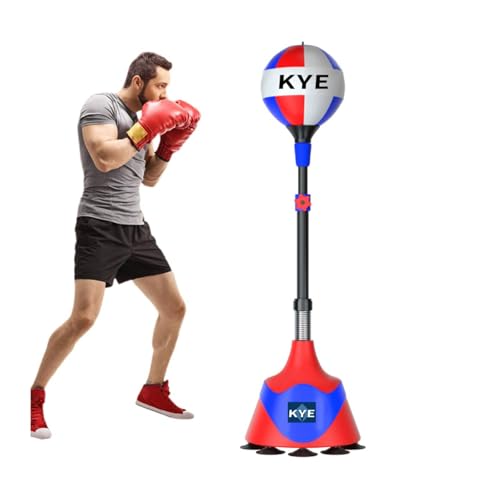 FINYQBET Bola de Boxe com Ajustável, bola de treinamento com reaç...