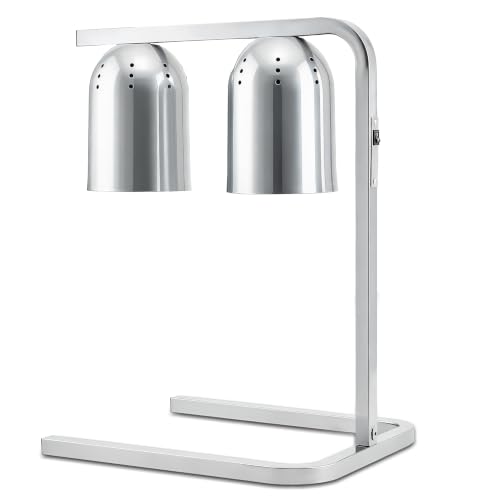 Winco 3 Position Silver Heat Lamp