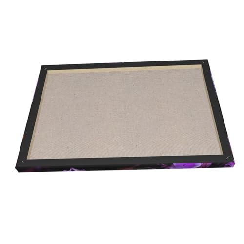 Tableau papillon violet impression sur toile decoration maison