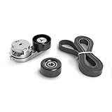 Riyhch Drive Belt Tensioner Pulley Kit Fit for Chevy Colorado 04-12, for GMC Canyon 04-12, for Hummer H3 06-2010, Fit for Isuzu i-280/i-350 06, for Isuzu i-290/i-370 07-08, 2.8/2.9/3.5/3.7L 38178
