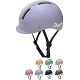 【SG規格】söpöta 自転車 ヘルメット 子供 ジャパンフィット ハードシェル 子供用 幼児 ソポタ スケートボード キックスクーター 対応 SOP-HCH (パープル, M（52～57㎝）)