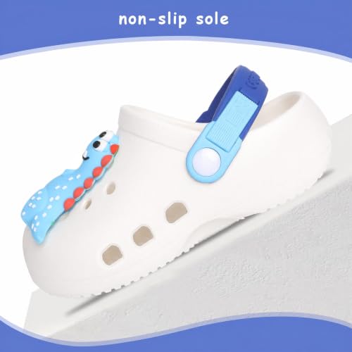 Image of Toddler Little Kids Clogs Slippers Sandals, Non-Slip Girls Boys Clogs Slide Lightweight Garden Shoes Slip-on Beach Pool Shower Slippers