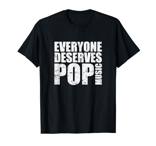 Todo el mundo merece estrellas cantantes de música pop Camiseta