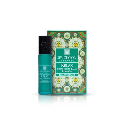 SPA CEYLON Relax Foot Relief Balm Roll-On | Dry Feet Solution | Foot Care | Moisturizing Formula