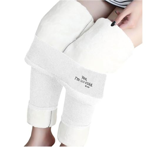 Legging polaire femme taille haute galbant et ultra confortable