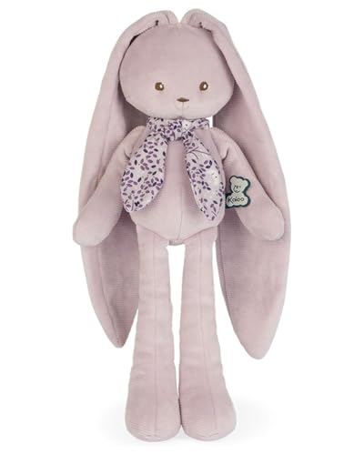 KALOO   Lapinoo   Muñeco Conejo   Peluche Bebé de Pana Aterciopelada   35 cm   Color Rosa   Material Muy Suave   Caja Regalo   Desde el Nacimiento, K969945