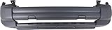 Evan-Fischer Front Bumper Cover Compatible with 2005-2007 Jeep Liberty Textured