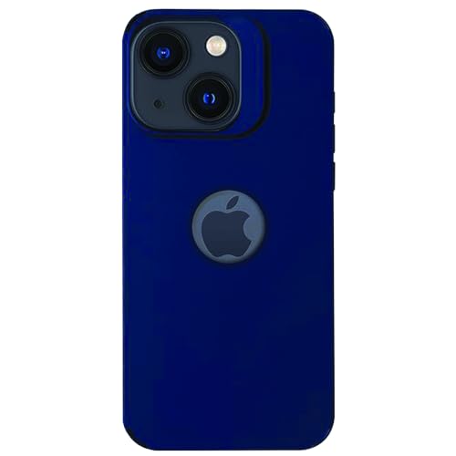 Amazon Brand - Solimo iPhone 13 Back Cover | Camera Bump Protection & Inner Velvet Fabric Lining | Ultra Slim Matte Soft Rubberised Case Cover for iPhone 13 (Blue) (B0D2PBD5S8) Amazon Price History, Amazon Price Tracker