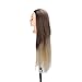 Training Head Mannequin Head, Long Hair Styling Practice Head, Life Like Scalp with High Temperature Fiber for Braiding Ironing Dyeing, Hat Display Model for Beauty Teachers Studen