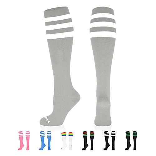Image of NEWZILL Medical Compression Socks for Women & Men, 20-30 mmHg Knee-High Support for Circulation, All-Day Comfort for Work Travel Running Cycling and Fitness