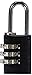Produktbild ABUS Zahlenschloss 145/20 Schwarz - Kofferschloss, Spindschloss u. v. m. - Aluminium-Vorhängeschloss - individuell einstellbarer Zahlencode - ABUS-Sicherheitslevel 3