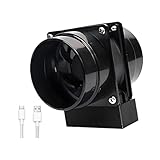 JINPIAOPIAO USB充電式3速ダブルベントポータブルエキゾーストファン 電子機器修理 はんだ付け喫煙者の取り外し用