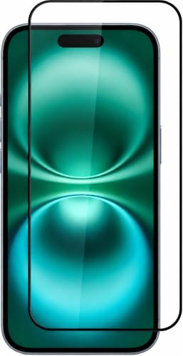 Image of Tempered glass for iPhone 16 | Screen Protector, Full HD Quality, Anti-Scratch, Edge to Edge Coverage, Easy Installation of iphone 16 tempered glass, Pack Of 1
