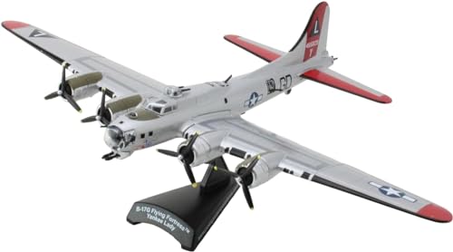 Postage Stamp Boeing B-17G Flying Fortress Bomber Aircraft Yankee Lady United States Army Air Force 1/155 Diecast Model Airplane