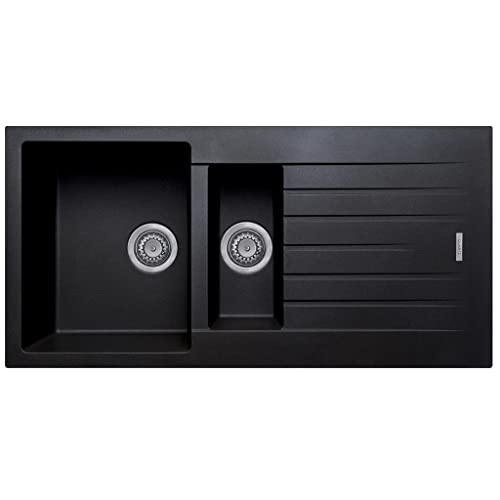 Liquida LG150BL Granite Kitchen Sink