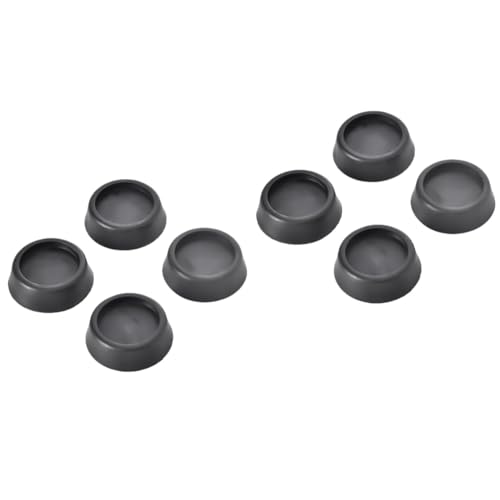 Mikikit 2sets Heightening Leveling Wash Machine Feet Soundproof Anti-vibration Pads Rubber Washing Machine Feet 4pcs*2