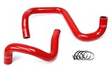 HPS 57-1285R-RED Red Silicone Radiator Coolant Hose Kit