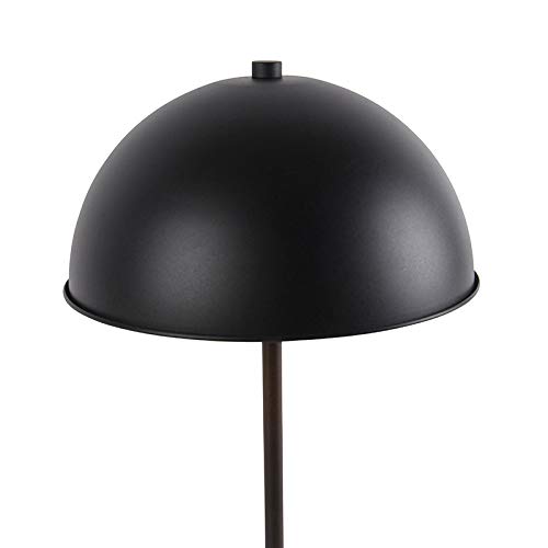 Qazqa Retro Tischleuchte - Magnax - Schwarz Gold, max. 60W, Geeignet für LED, 51cm, Ideal als Schlafzimmerlampe und Wohnzimmerlampe