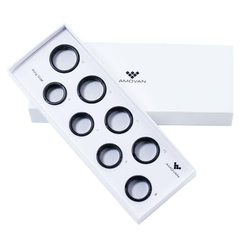 AMOVAN Smart Ring for Women Men