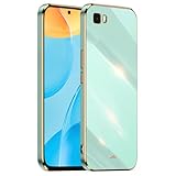 [Design alla moda] Il design del telaio galvanico combinato con la cover posteriore colorata rende questa custodia per cellulare piena di moda, non solo protegge il tuo cellulare ma è anche un articolo di moda per te.