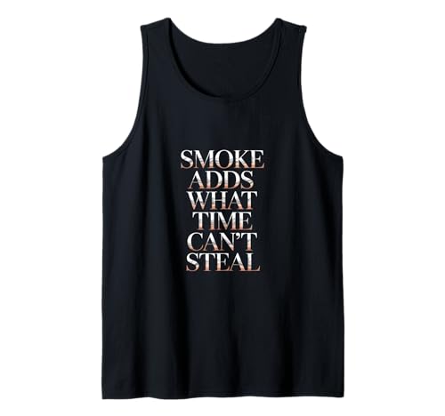 El humo agrega qué tiempo no puede robar el ahumado de carne Camiseta sin Mangas