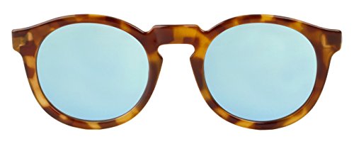 MR.BOHO, Jordan tortue à contraste élevé avec verres bleu ciel - Lunettes de soleil ...
