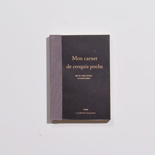 Image of PETAL & FLOW B6 Size Rough NoteBook 5 inch x 7 inch, 288 pages (144 sheets), Vintage Style (Croquis)