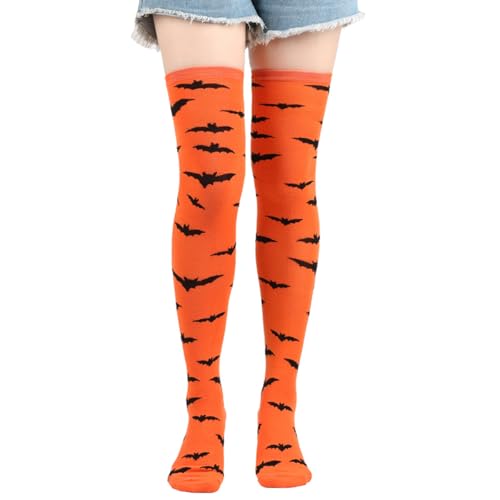 Image of Knee High Socks Women Crazy Socks Striped